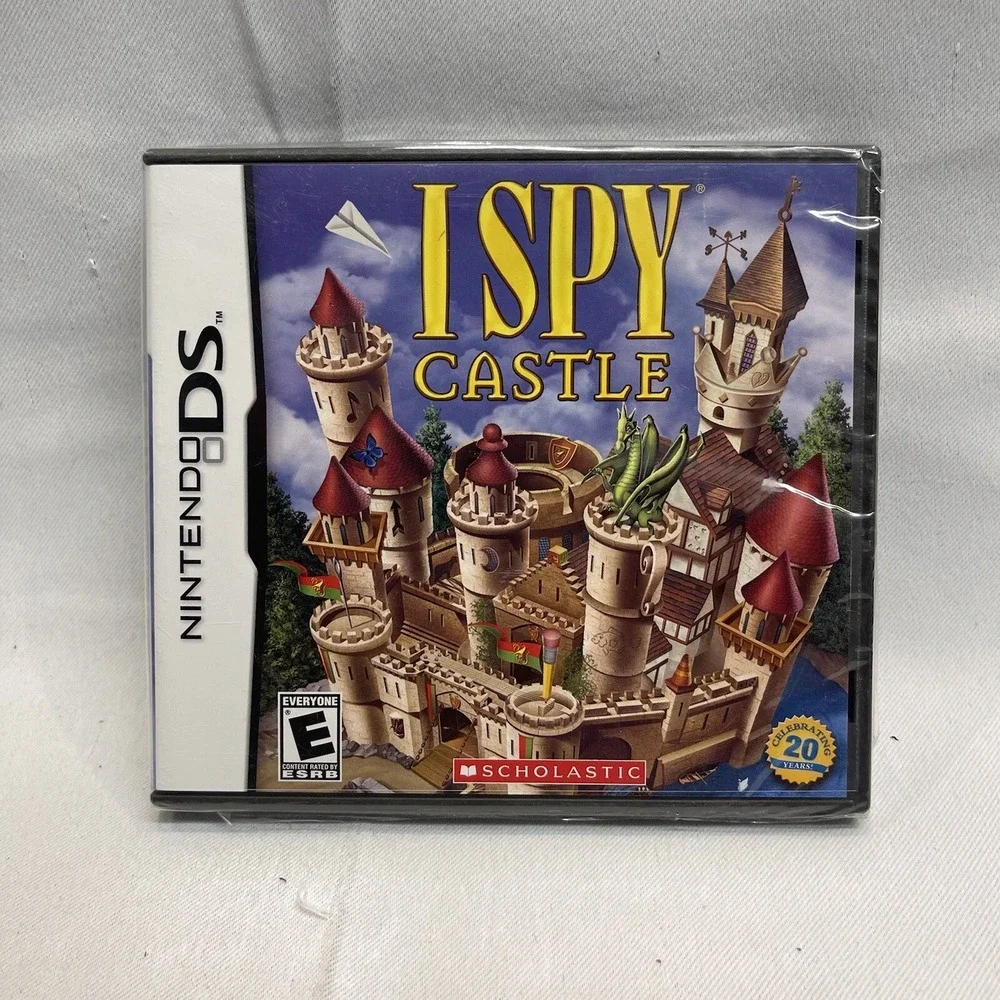 New Factory Sealed I SPY Castle Nintendo DS Video Game by Scholastic Dragons